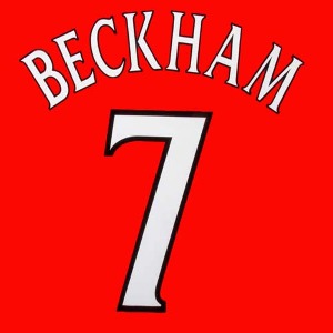 UB6 9900 Man Utd (Beckham 7)